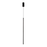 Lampa wisząca Pluto, 17 W, światło zimne/ciepłe/neutralne, czarne nowoczesne żyrandole Domyślny tytuł Alessandro Design
