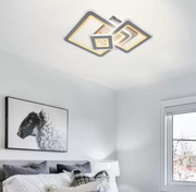 Żyrandol LED z pilotem Hortensia 190W Możliwość przyciemniania Biały