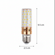 Żarówka LED E27, 16W, Cool Light, 6000K, złota