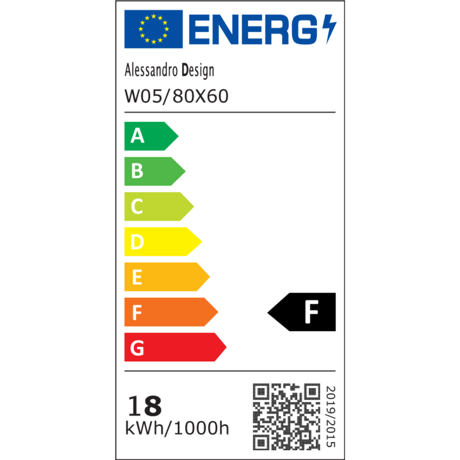 Prostokątne lustro LED, 80x60 cm, Eclat MotionGlow Marcello, system przeciwmgielny, zegar i termometr, lupa kosmetyczna, przyciemniane lustra Marcello Domyślny tytuł Alessandro Design