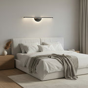 Dekoracyjny kinkiet LED BARAM, 21W, 60cm, światło ciepłe/neutralne/zimne, czarny, metal i akryl