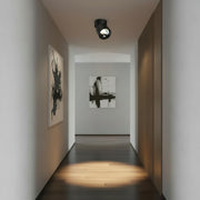Proiector LED TINNIE, Rotativ, 9W, Lumina Neutra 4000K, Negru