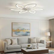 Żyrandol LED ANEMO Fan z pilotem, 36 W, G76,5 cm, światło zimne/neutralne/ciepłe, metal i plastik, biały