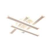 Żyrandol LED z pilotem ZYRON Magno, 79W, 46x5,5x7,5, światło zimne/ciepłe/neutralne, możliwość przyciemniania, biały, metal, pleksiglas Żyrandole LED z pilotem Domyślny tytuł Alessandro Design