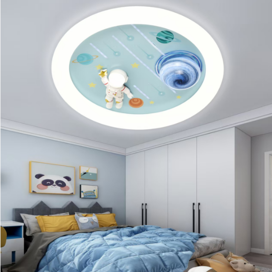 Żyrandol LED CONSTELATION z pilotem 64W, średnica 50cm, światło zimne/ciepłe/neutralne, białe niebieskie Żyrandole LED z pilotem Domyślny tytuł Alessandro Design