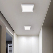 Kwadratowa lampa sufitowa LED, 36W, 22x22cm, fajne światło, 6000K, białe lampy sufitowe LED Domyślny tytuł Alessandro Design
