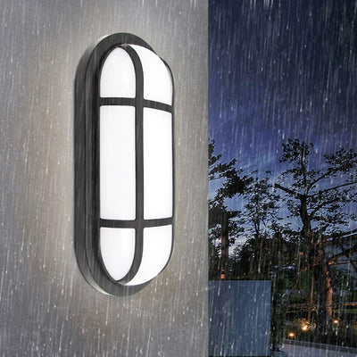 Kinkiet zewnętrzny LED AX321/218BK, 24W, IP65, Biało-Czarny