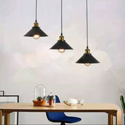 Lustra Suspendata, LV210/3R, 3xE27, Negru, Metal si Fir, Inaltime Reglabila Lustre Vintage Default Title Alessandro Design