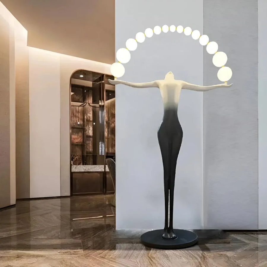Lampa podłogowa LED Amato 24W 4000K Black Metal Veioze i lampa podłogowa Domyślny tytuł Alessandro Design