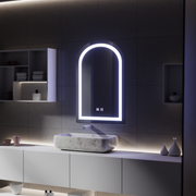 Lustro dotykowe LED z funkcją odmgławiania, lustra 80x50 cm Korman E Domyślny tytuł Alessandro Design