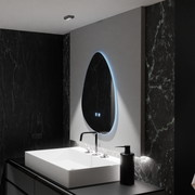 Organiczne lustro LED 80x60 cm, Fluido Touch, system odmgławiania, ściemniane lustra Korman E Domyślny tytuł Alessandro Design