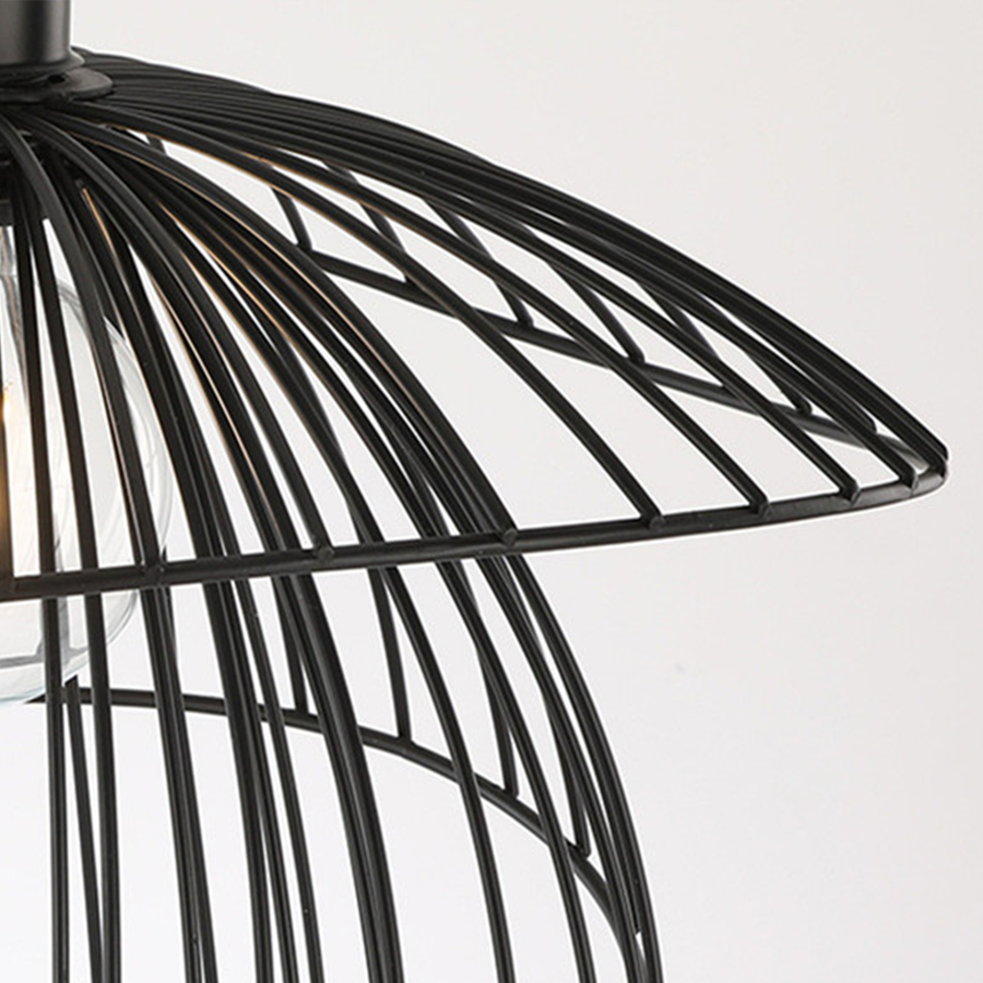 Lampa wisząca Egemen 1x E27 Czarny połysk Przemysłowy domyślny tytuł Alessandro Design