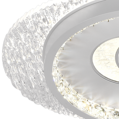 Żyrandol LED PERU 34W, 2 koła, światło zimne/ciepłe/neutralne, białe żyrandole LED Domyślny tytuł Alessandro Design