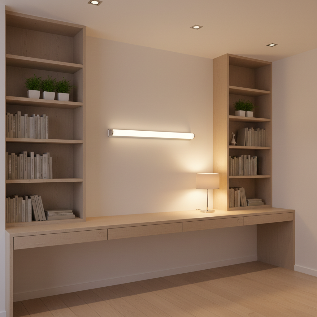 Aplica LED de Baie, GARDA, 10W, liniara, lumina Calda/Neutra/Rece, Crom Aplice de Interior Default Title Alessandro Design