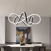 Zawieszany żyrandol LED z pilotem INFINITY HALO 69W, światło zimne/ciepłe/neutralne, możliwość przyciemniania, czarny, regulacja wysokości Nowoczesne żyrandole Tytuł domyślny Alessandro Design