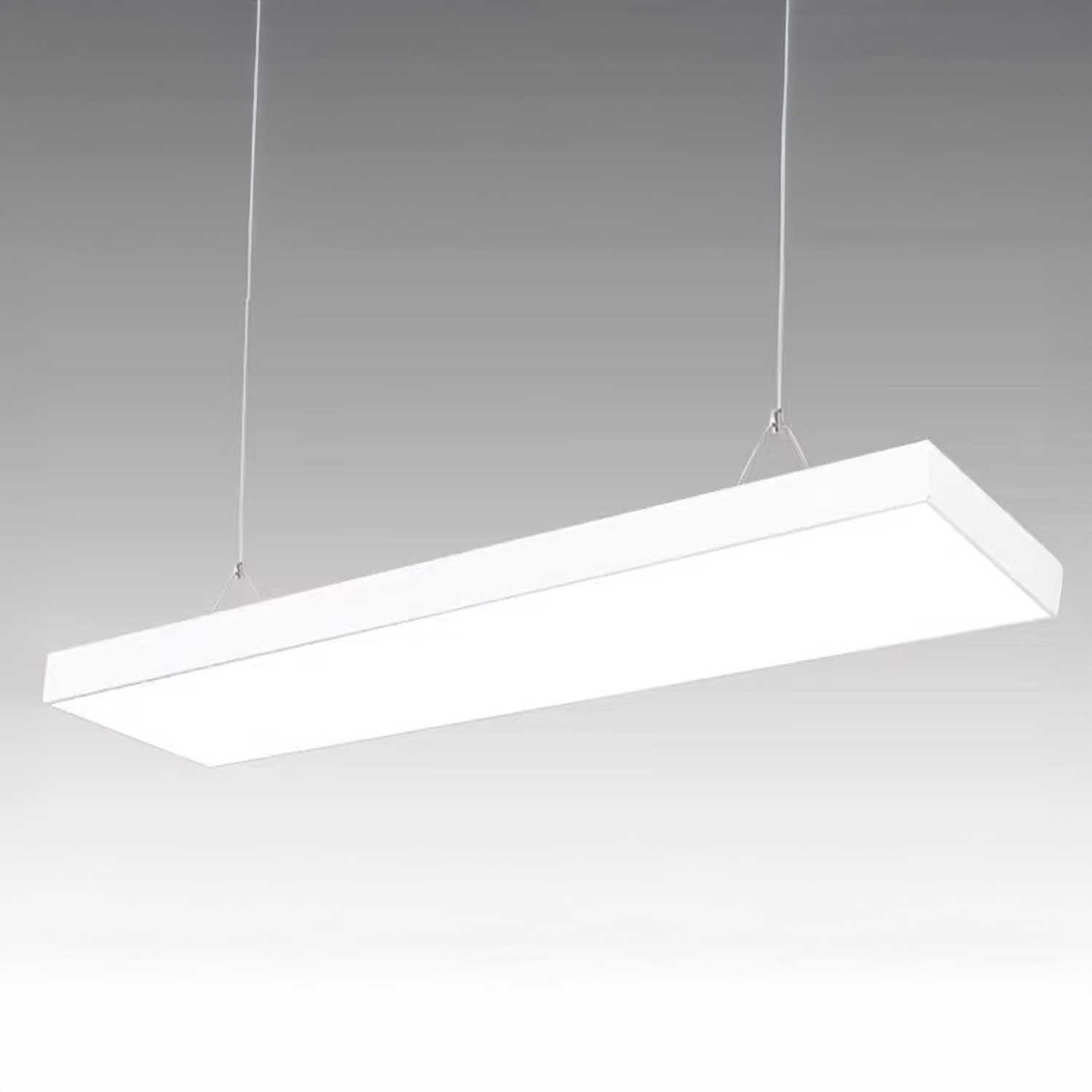 Żyrandol wiszący LED DARIN, 120cm, 23W, regulowana wysokość, fajne światło, białe nowoczesne żyrandole Domyślny tytuł Alessandro Design