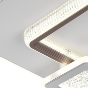 Żyrandol LED NYXORA 51W, 3 kwadraty, światło zimne/ciepłe/neutralne, białe żyrandole LED Domyślny tytuł Alessandro Design