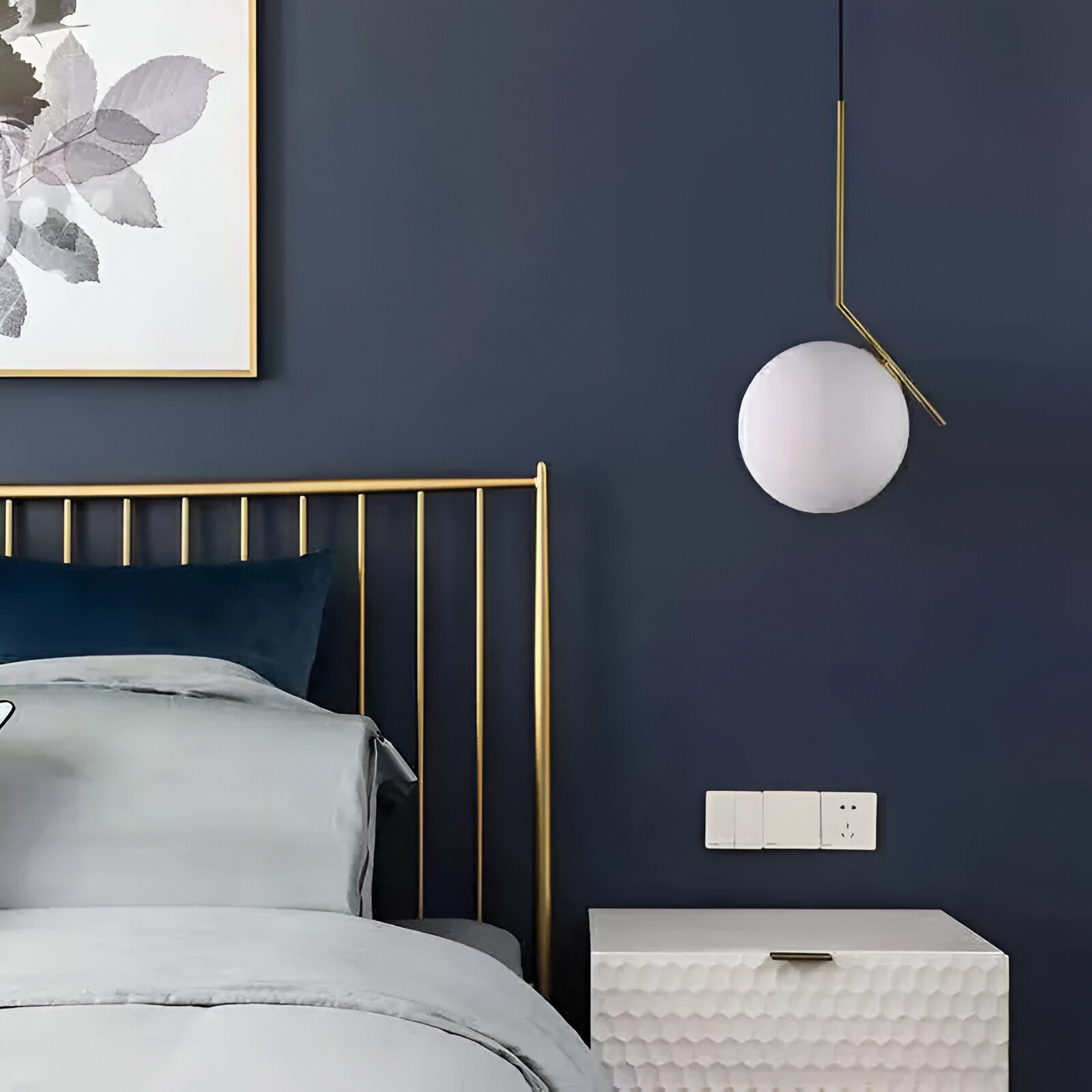 Żyrandol LOFT Haven, 1x E27, złoty biały, metal, regulowana wysokość, nowoczesne nowoczesne żyrandole domyślny tytuł Alessandro Design
