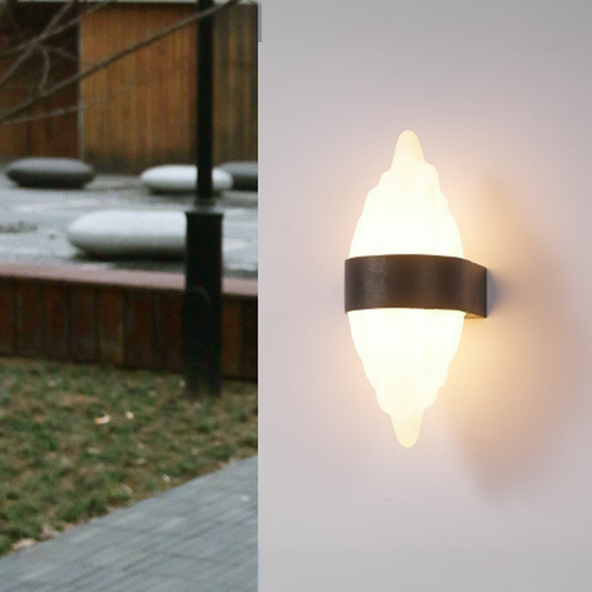 Aplica LED Exterior ICEBERG 10W Metal IP65 Negru Aplice de Exterior Default Title Alessandro Design