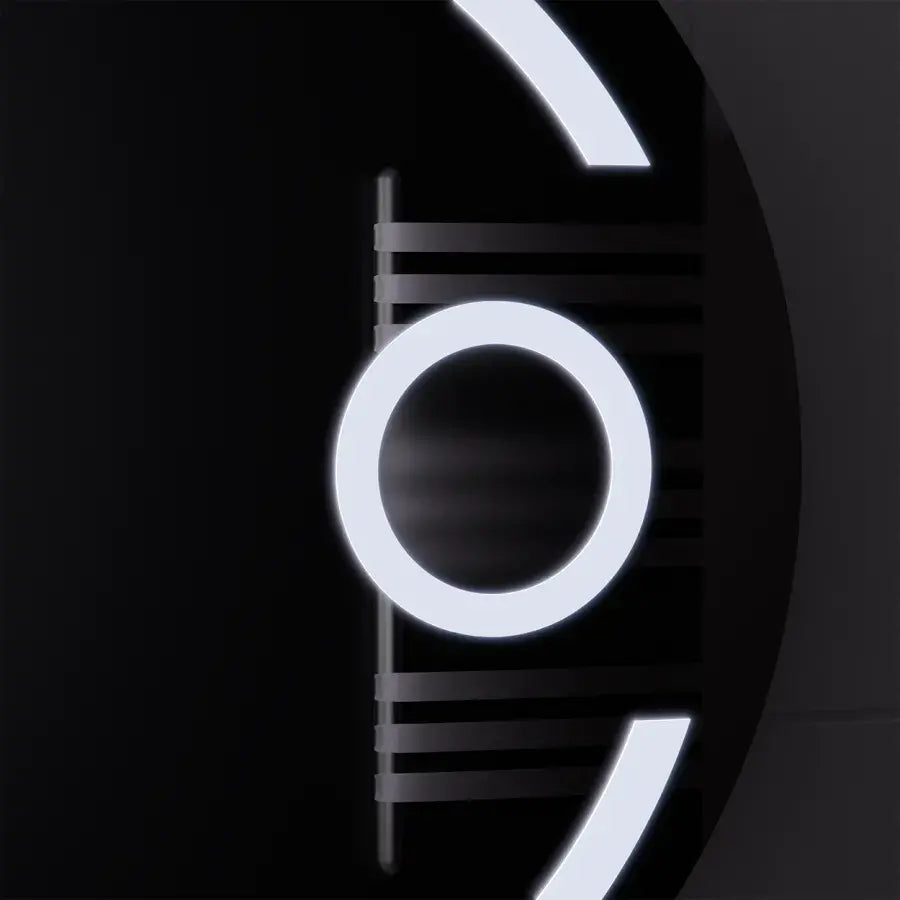 Okrągłe lustro LED, 60 cm, Visio MotionGlow Marcello, system usuwania zamglenia, zegar i termometr, lupa kosmetyczna, ściemniane lustra Marcello Domyślny tytuł Alessandro Design