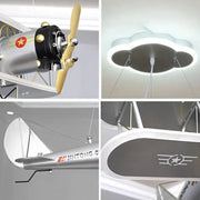 Wiszący żyrandol LED AVION 148W, światło zimne/ciepłe/neutralne, srebrne żyrandole dziecięce Domyślny tytuł Alessandro Design