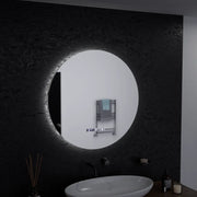 Okrągłe lustro LED, 60 cm, Serenite MotionGlow Marcello, system odmgławiania, zegar i termometr, przyciemniane lustra Marcello Domyślny tytuł Alessandro Design