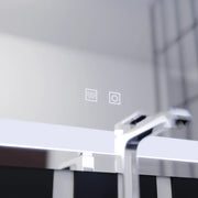 Lustro LED Touch Finater 12W System odmgławiania 60x45cm Lustra Korman E Domyślny tytuł Alessandro Design