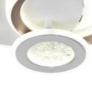 Żyrandol LED NYXORA 44W, 3 koła, światło zimne/ciepłe/neutralne, białe żyrandole LED domyślny tytuł Alessandro Design