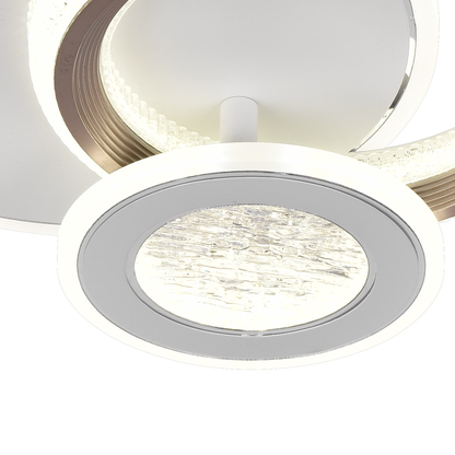 Żyrandol LED NYXORA 44W, 3 koła, światło zimne/ciepłe/neutralne, białe żyrandole LED domyślny tytuł Alessandro Design