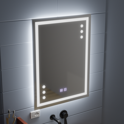 Lustro LED Touch Infima Demist System 60X80cm Lustra Korman E Domyślny tytuł Alessandro Design