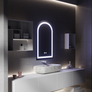 Lustro dotykowe LED z funkcją odmgławiania, lustra 80x50 cm Korman E Domyślny tytuł Alessandro Design