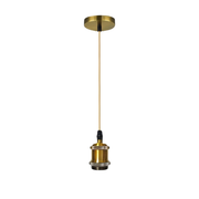 Antyczny żyrandol, 1xE27, 100cm, metal, brąz Vintage żyrandole Domyślny tytuł Alessandro Design