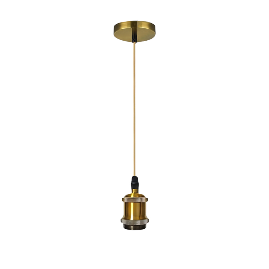 Antyczny żyrandol, 1xE27, 100cm, metal, brąz Vintage żyrandole Domyślny tytuł Alessandro Design
