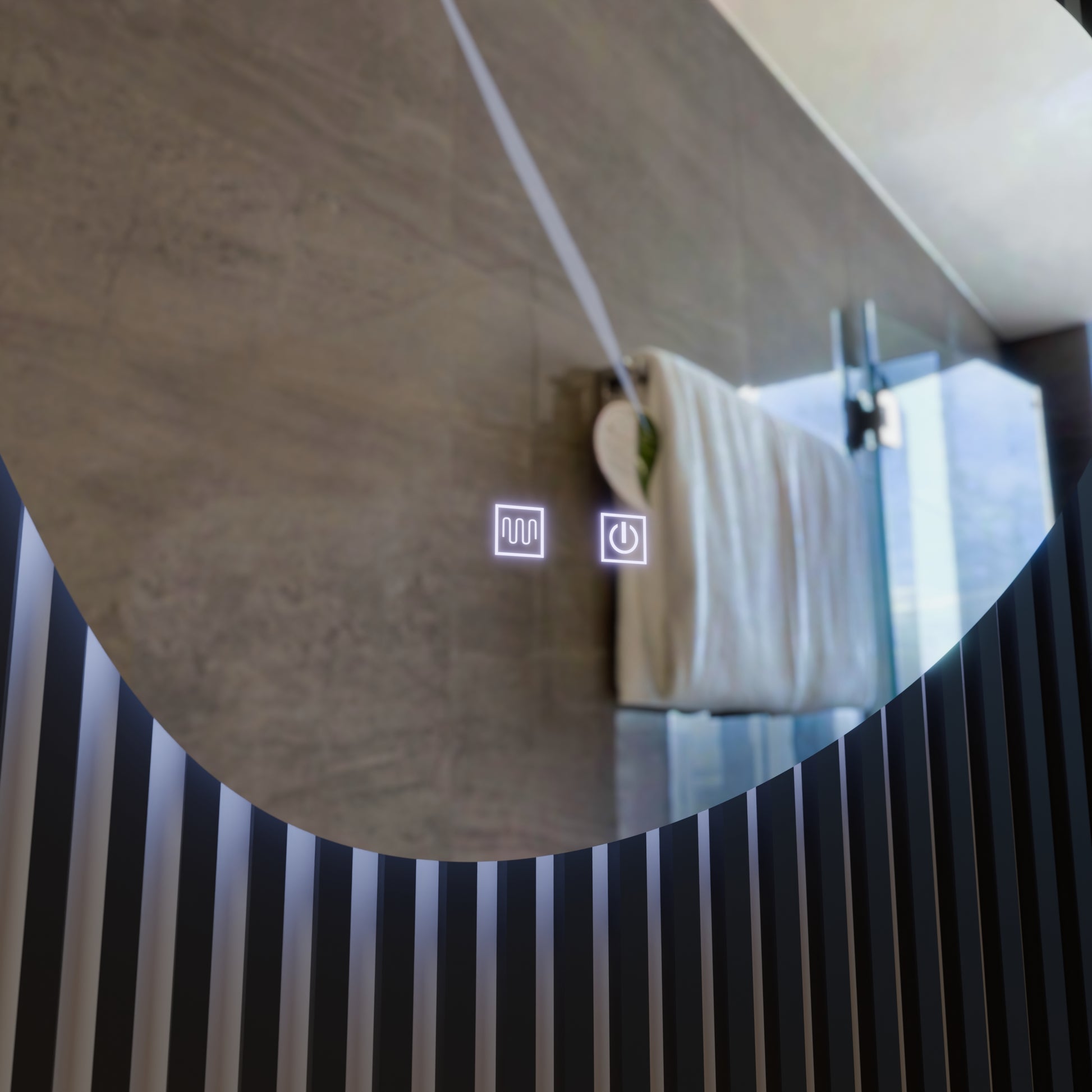 Lustro LED Touch Avonita Demist System 87X70cm, E83S/87X70 Lustra Korman E Domyślny tytuł Alessandro Design