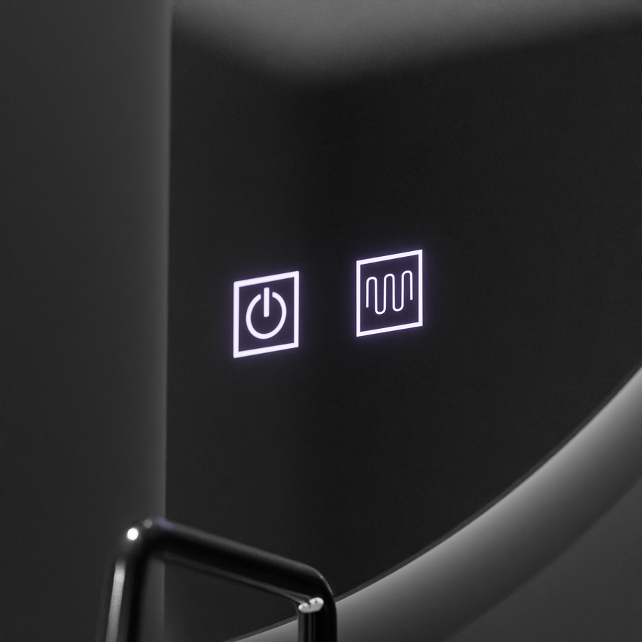 Lustro LED Semiluna 50x100cm, Arcuate Touch, system odmgławiania, ściemniane lustra Korman E Domyślny tytuł Alessandro Design