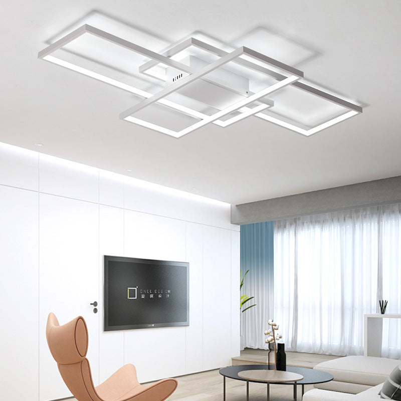 Żyrandol LED z pilotem LANDYN 78W, światło zimne/ciepłe/neutralne, możliwość przyciemniania, białe żyrandole LED z pilotem Domyślny tytuł Alessandro Design