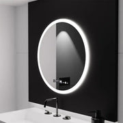 Okrągłe lustro LED 50 cm Giulia Sensor MotionGlow Marcello System odmgławiania Zegar i termometr Dimabila Mirrors Marcello Domyślny tytuł Alessandro Design