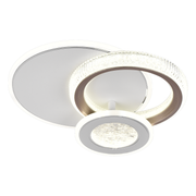 Żyrandol LED NYXORA 44W, 3 koła, światło zimne/ciepłe/neutralne, białe żyrandole LED domyślny tytuł Alessandro Design