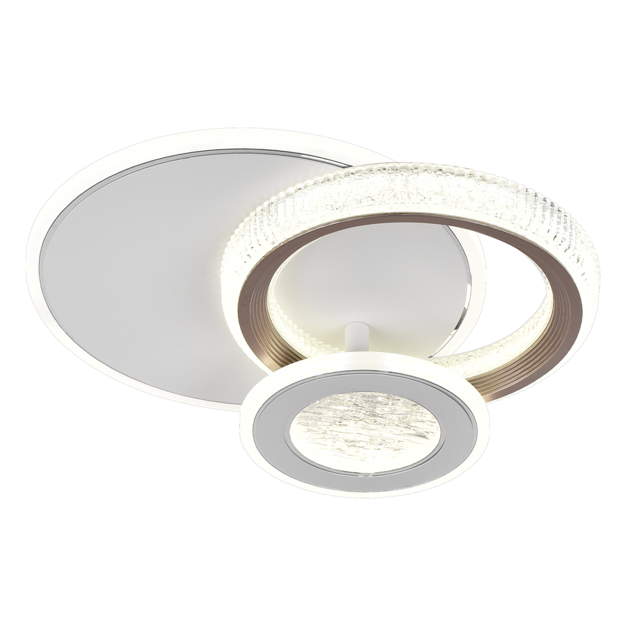 Żyrandol LED NYXORA 44W, 3 koła, światło zimne/ciepłe/neutralne, białe żyrandole LED domyślny tytuł Alessandro Design