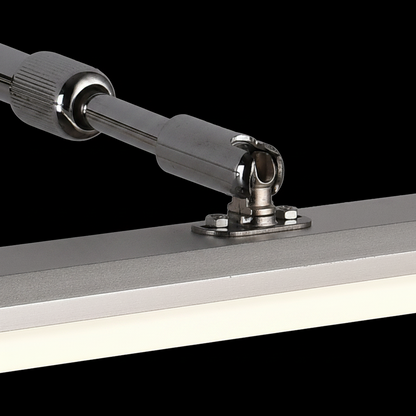 Aplica LED BALATON, 10W, liniara, lumina Calda/ Neutra/ Rece, Crom Lucios Aplice de Interior Default Title Alessandro Design