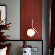 Żyrandol LOFT Haven, 1x E27, złoty biały, metal, regulowana wysokość, nowoczesne nowoczesne żyrandole domyślny tytuł Alessandro Design