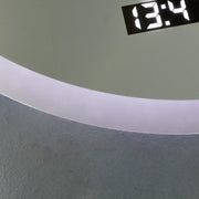 Okrągłe lustro LED 50 cm Giulia Sensor MotionGlow Marcello System odmgławiania Zegar i termometr Dimabila Mirrors Marcello Domyślny tytuł Alessandro Design