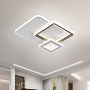 Żyrandol LED NYXORA 51W, 3 kwadraty, światło zimne/ciepłe/neutralne, białe żyrandole LED Domyślny tytuł Alessandro Design