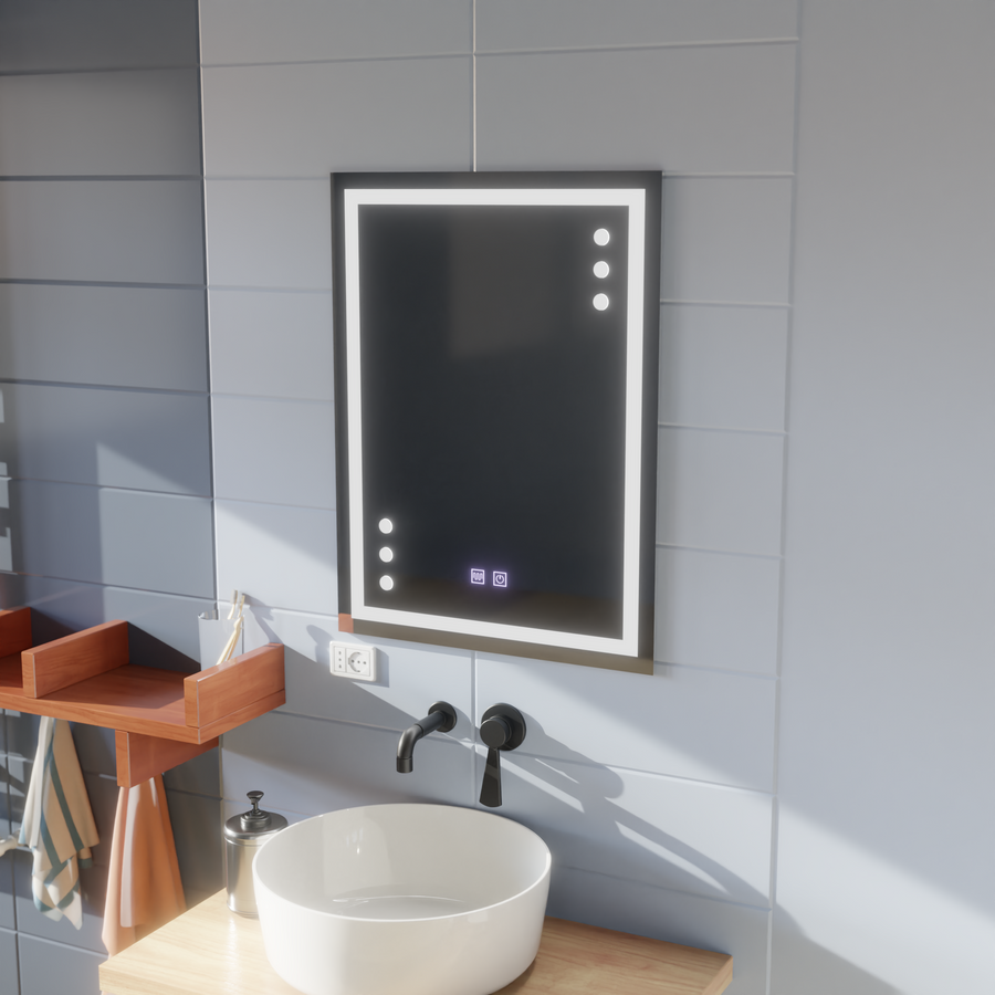 Lustro LED Touch Infima Demist System 60X80cm Lustra Korman E Domyślny tytuł Alessandro Design