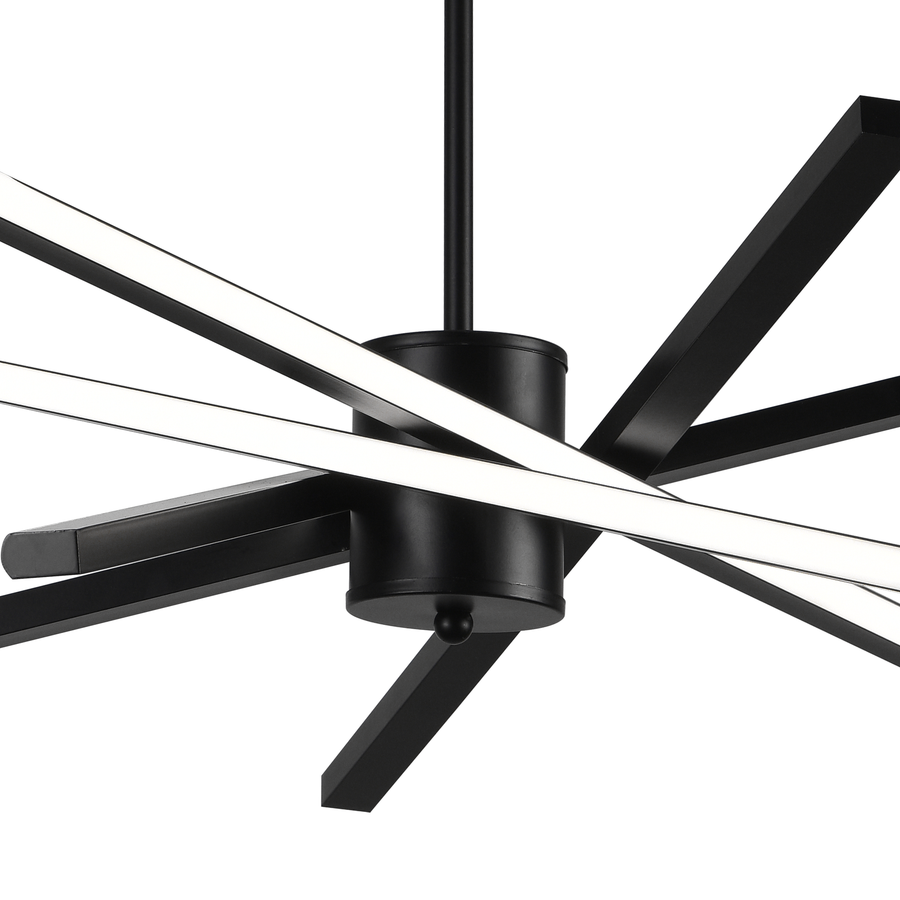 Lustra LED cu Telecomanda LT176/5BK, 69W, 5 Elemente, Lumina Rece/Clada/Neutra, Dimabila, Negru, Inaltime Reglabila Lustre LED cu Telecomanda Default Title Alessandro Design