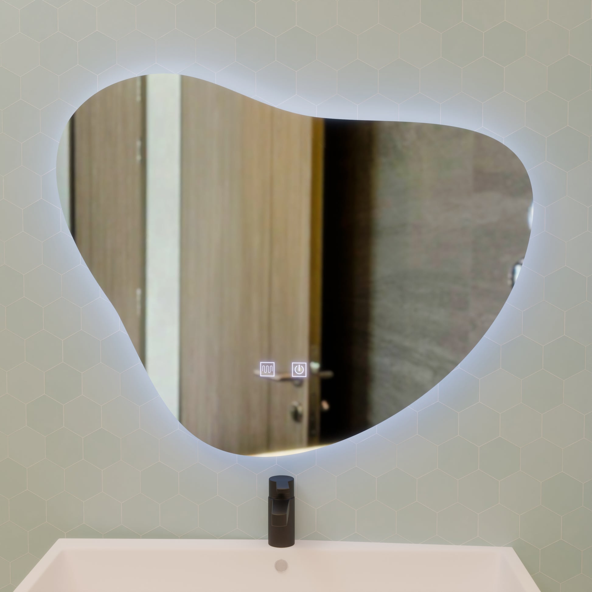 Lustro LED Touch Avonita Demist System 87X70cm, E83S/87X70 Lustra Korman E Domyślny tytuł Alessandro Design