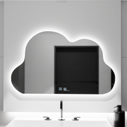 Lustro LED Cloud 60x40cm, Nuvola Touch, system odmgławiania, przyciemniane lustra Korman E Domyślny tytuł Alessandro Design