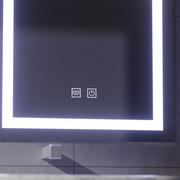 Lustro dotykowe LED z funkcją odmgławiania, lustra 80x50 cm Korman E Domyślny tytuł Alessandro Design