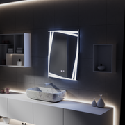 Lustrzany system odmgławiania LED Touch Infinitum 60X80cm Lustra Korman E Domyślny tytuł Alessandro Design