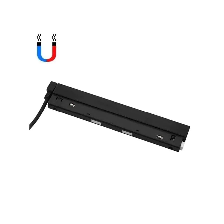 Zasilacz na szynę magnetyczną 200 W, czarny, metalowy Produkty LED Domyślny tytuł Alessandro Design